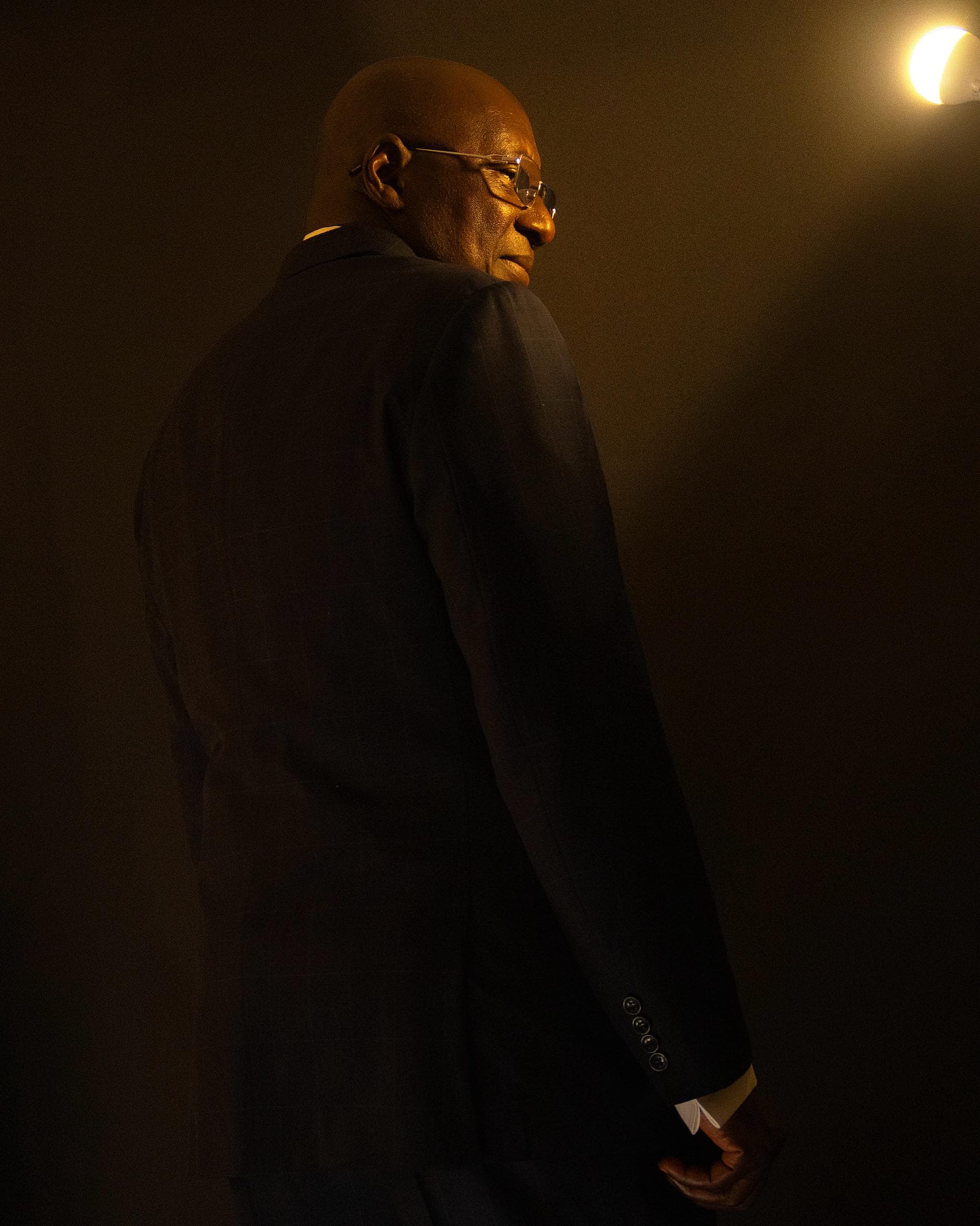 A man of vision — dramatic profile