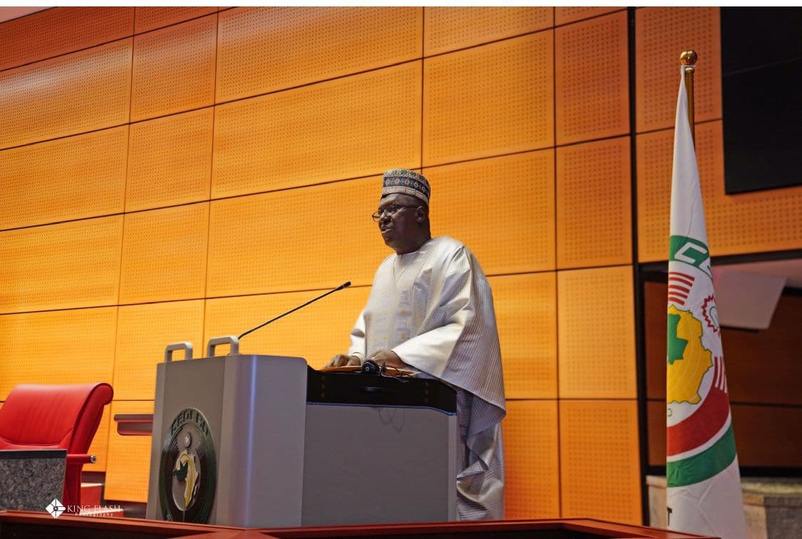 Addressing the ECOWAS Parliament