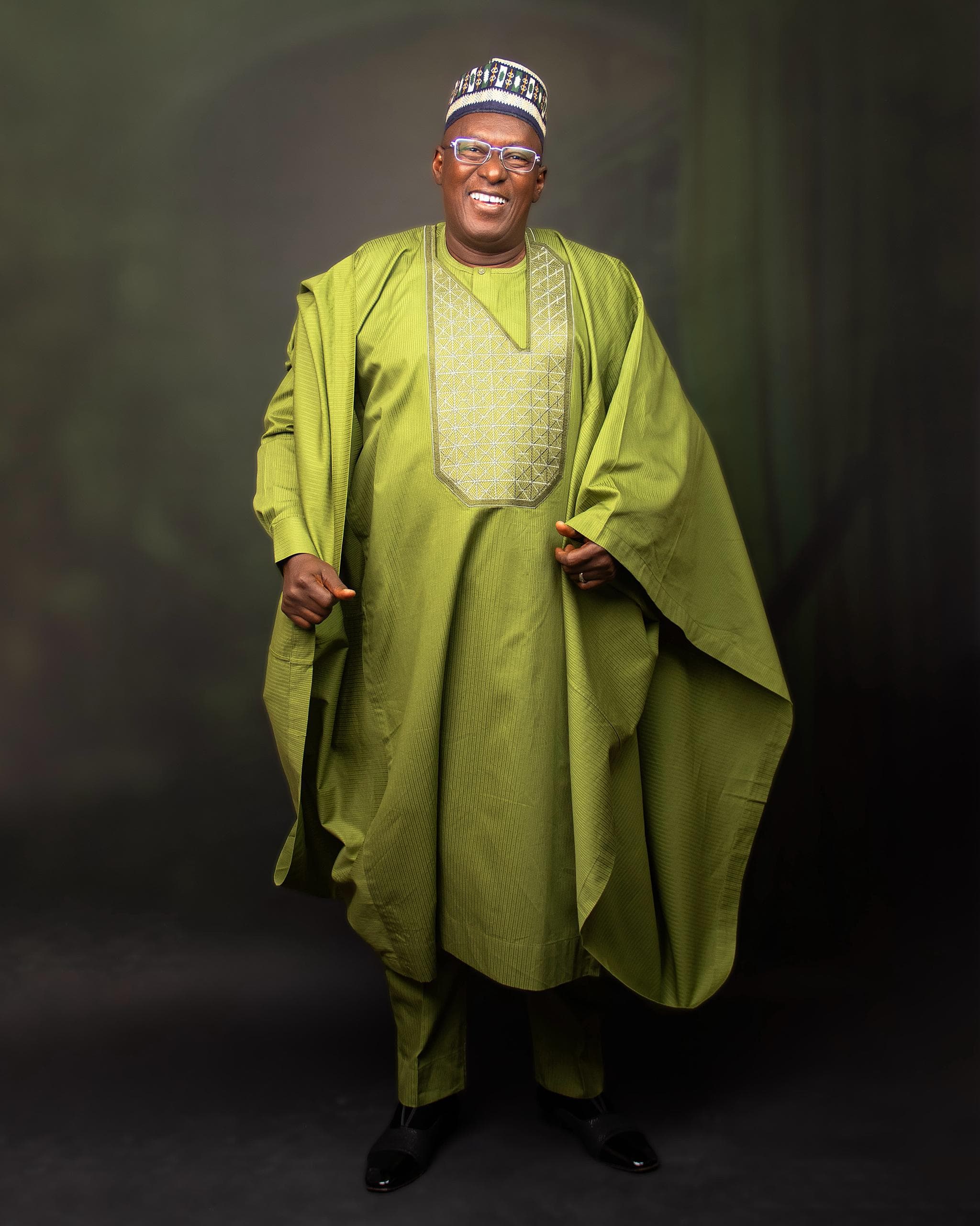Cultural pride — in traditional agbada